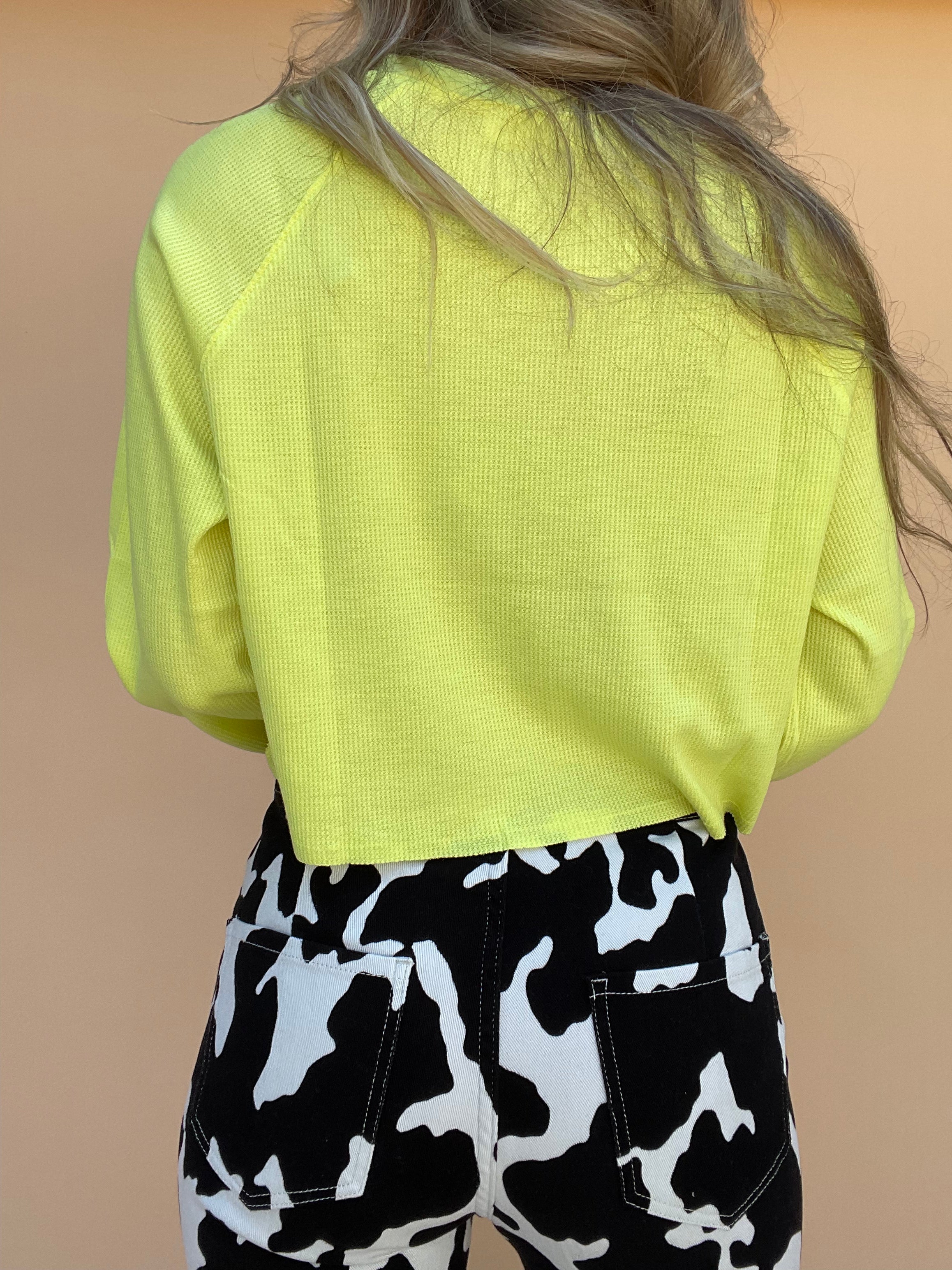 Neon Moon Long Sleeve Crop