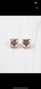 Bengal Tiger Stud Earring